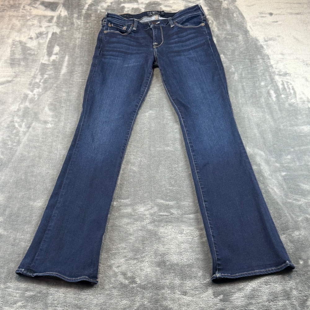 Lucky Brand Lolita Boot Dark Wash Mid Rise Bootcut Jeans Size 2/26 R